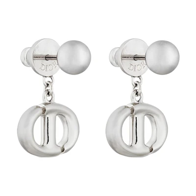 (Women) DIOR Fashion Trendy Minimalist Brass Earrings for Women E1812CDNMTD000