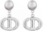 Lookbook (Women) DIOR Fashion Trendy Minimalist Brass Earrings for Women E1812CDNMTD000