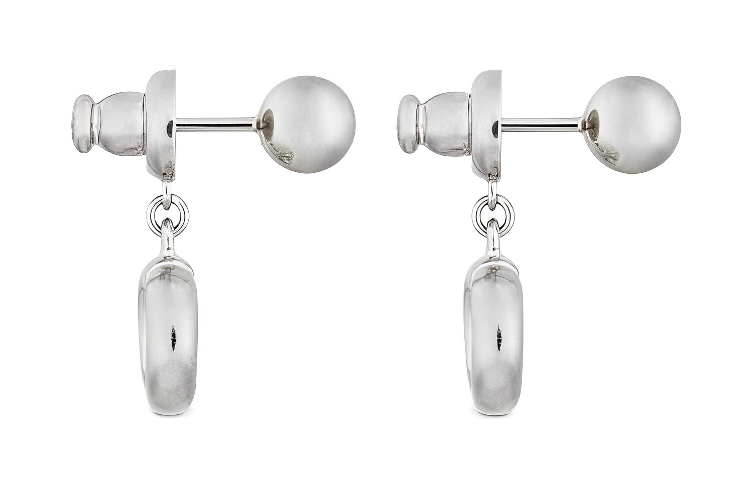 Shop (Women) DIOR Fashion Trendy Minimalist Brass Earrings for Women E1812CDNMTD000