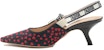 (W) Sandal Dior Flat Bow Slide 'Sulaman Hati Merah' KCP866HRE_S95B
