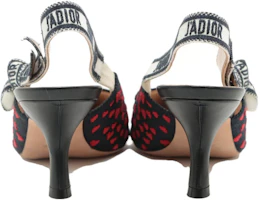 Shop (W) Sandal Gesper Datar Dior 'Bordir Hati Merah' KCP866HRE_S95B