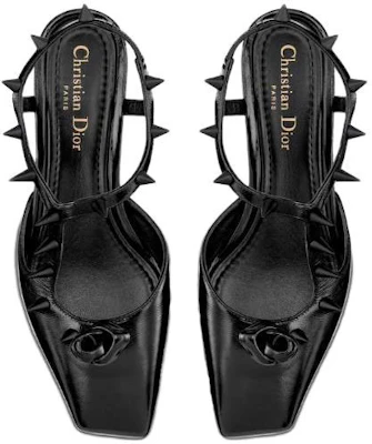 (W) Sandali Bassi Dior ''Dettaglio Rosa Nero'' KCP915CCU_S900 Lookbook (W) Sandali Bassi Dior ''Dettaglio Rosa Nero'' KCP915CCU_S900