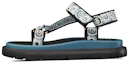 Buy (W) Sandali Dior Flat con Magic Tape ''Blu Punta Aperta'' KCQ916BBE_S84B