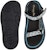 (W) Sandal Rata Dior dengan Magic Tape 'Blue Open Toe' KCQ916BBE_S84B