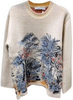 (Women) DIOR Floral Embroidered Crewneck Sweater Off-White 954S89AM412-0011 (Women) DIOR Floral Embroidered Crewneck Sweater Off-White 954S89AM412-0011