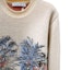 Purchase (W) DIOR Sweater Crewneck Bunga Bordir Off-White 954S89AM412-0011