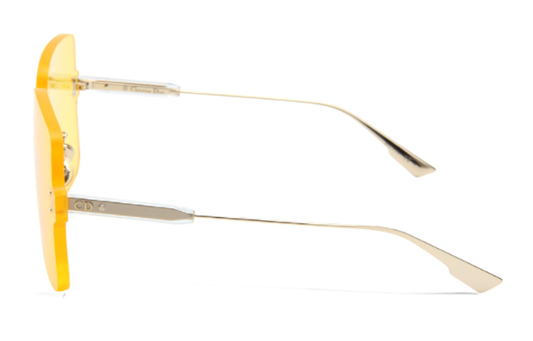 (Women) Dior Frameless Square Sunglasses for Women - Yellow Lens & Metal Temples. COLORQUAKE1-40GHO 圖 4