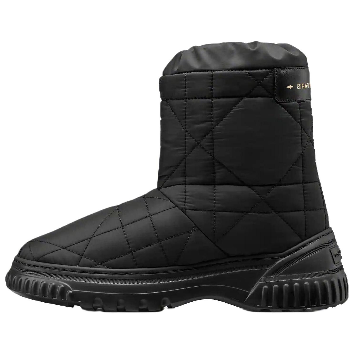 (Women) Dior Frost Flat Bootie 'Black' KDI812CQN_S900