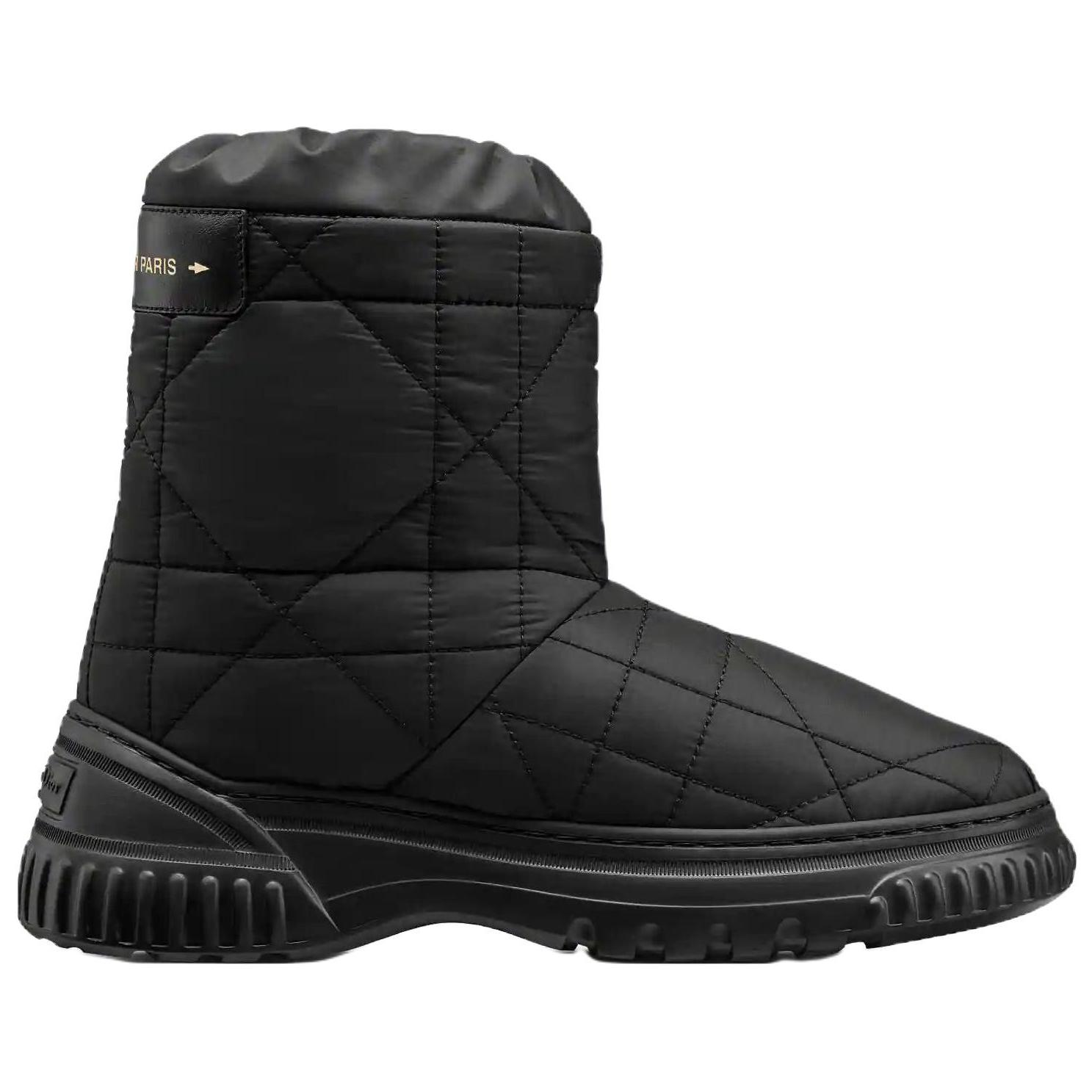 Order (W) Dior 霜淇淋平底短靴 '黑色' KDI812CQN_S900