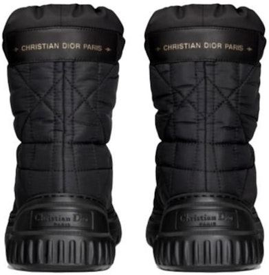 (Women) Dior Frost Flat Bootie 'Black' KDI812CQN_S900 Shop (Women) Dior Frost Flat Bootie 'Black' KDI812CQN_S900