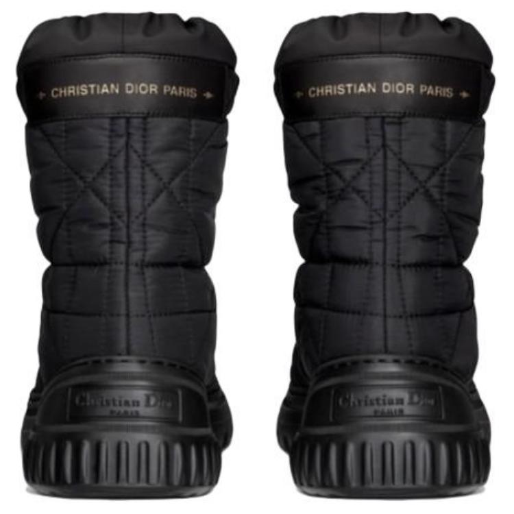 Shop (W) Dior 霜淇淋平底短靴 '黑色' KDI812CQN_S900