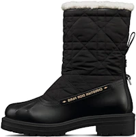 (Women) Dior Frozen-D Round Toe Slip-On Ankle Snow Boots 'Black' KDI958CQY_S900 (Women) Dior Frozen-D Round Toe Slip-On Ankle Snow Boots 'Black' KDI958CQY_S900