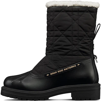 (W) Dior Frozen-D Bottines Neige à Enfiler Bout Rond ''Noir''. KDI958CQY_S900 Buy (W) Dior Frozen-D Bottines Neige à Enfiler Bout Rond ''Noir''. KDI958CQY_S900