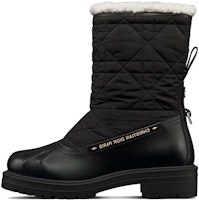(Women) Dior Frozen-D Round Toe Slip-On Ankle Snow Boots 'Black' KDI958CQY_S900 (Women) Dior Frozen-D Round Toe Slip-On Ankle Snow Boots 'Black' KDI958CQY_S900
