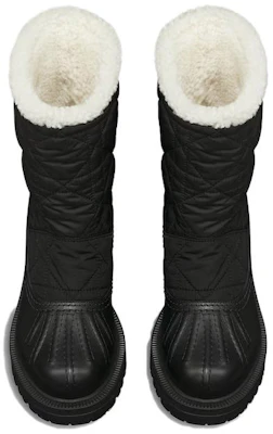 (W) Dior Frozen-D Bottines Neige à Enfiler Bout Rond ''Noir''. KDI958CQY_S900 Lookbook (W) Dior Frozen-D Bottines Neige à Enfiler Bout Rond ''Noir''. KDI958CQY_S900
