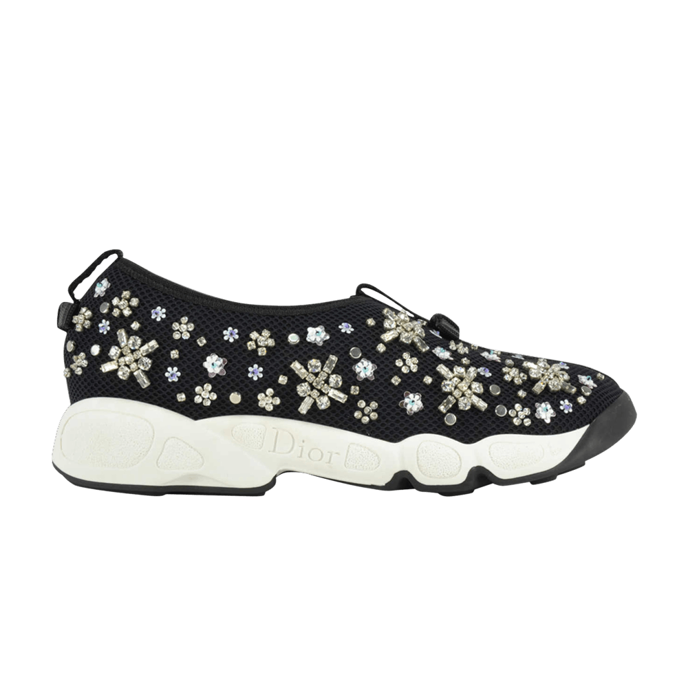 (Women) Dior Fusion 'Crystal Embroidery - Noir'  KCK105BRV-S900