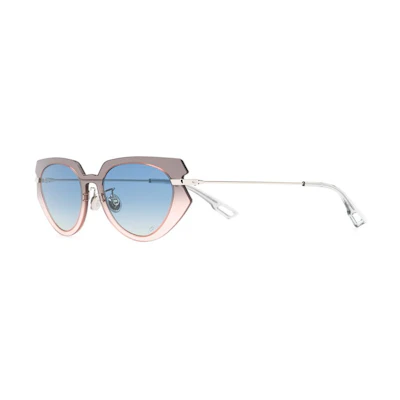 (Women) Dior Futuristic Chic Cat-Eye Sunglasses in Blue DIORATTITUDE27HH84