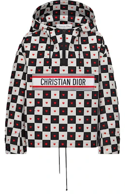 (W) Chaqueta Corta con Capucha Dior FW21 Negra Blanca Roja Patrón de Cuadros. 157C09A2732-X0835 Buy (W) Chaqueta Corta con Capucha Dior FW21 Negra Blanca Roja Patrón de Cuadros. 157C09A2732-X0835