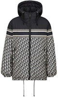 (Women) DIOR FW21 Reversible Monogram Hooded Jacket Black 147C23A2968-X5803 (Women) DIOR FW21 Reversible Monogram Hooded Jacket Black 147C23A2968-X5803