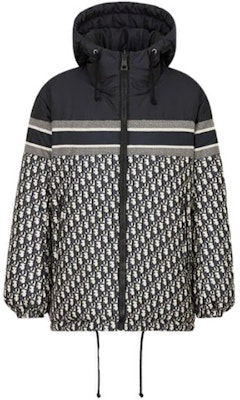 (Women) DIOR FW21 Reversible Monogram Hooded Jacket Black 147C23A2968-X5803 Buy (Women) DIOR FW21 Reversible Monogram Hooded Jacket Black 147C23A2968-X5803