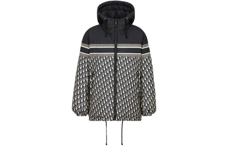 Order (W) DIOR FW21 雙面連帽外套 黑色 147C23A2968-X5803