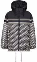 Order (Women) DIOR FW21 Reversible Monogram Hooded Jacket Black 147C23A2968-X5803