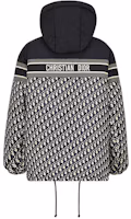 Lookbook (Women) DIOR FW21 Reversible Monogram Hooded Jacket Black 147C23A2968-X5803