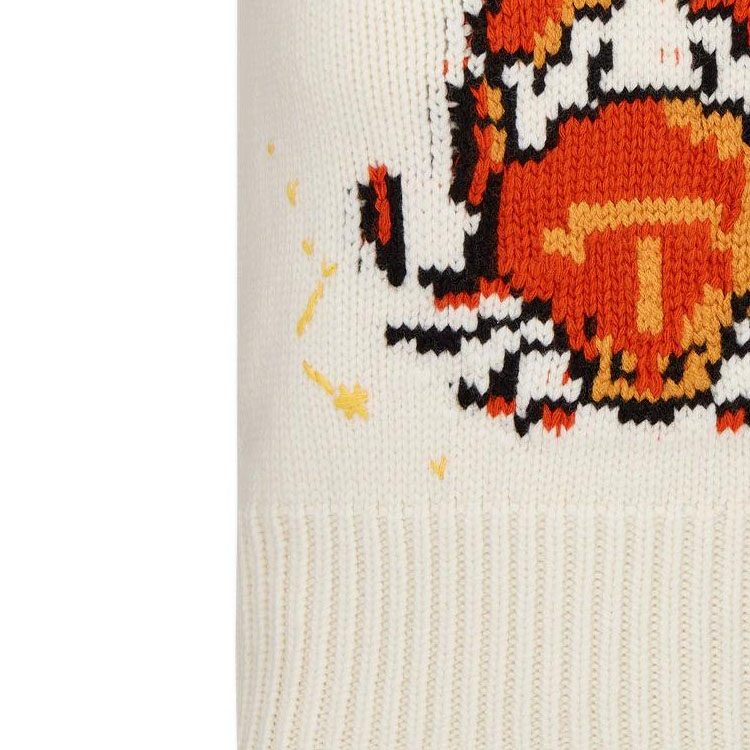 Details for (Women) DIOR FW22  Animal Print Sleeveless Vest - Off-White 244T11CR320-X0849