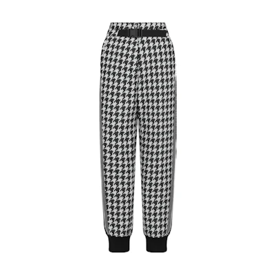 (Women) DIOR FW22 Colorblock Houndstooth Ski Pants Black 257P27A2867X-9330
