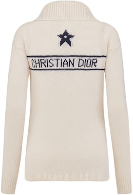 (W) DIOR FW22 ホワイト スター レター カシミアニット 長袖セーター. 314S27AM011X-0853 Lookbook (W) DIOR FW22 ホワイト スター レター カシミアニット 長袖セーター. 314S27AM011X-0853