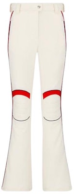 (W) Dior 2022秋冬阿尔卑斯系列撞色条纹喇叭滑雪裤 女款 米色 147P65B2120-X0200 Order (W) Dior 2022秋冬阿尔卑斯系列撞色条纹喇叭滑雪裤 女款 米色 147P65B2120-X0200