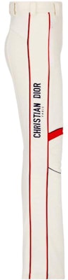 (W) Dior 2022秋冬阿尔卑斯系列撞色条纹喇叭滑雪裤 女款 米色 147P65B2120-X0200 Shop (W) Dior 2022秋冬阿尔卑斯系列撞色条纹喇叭滑雪裤 女款 米色 147P65B2120-X0200
