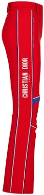 (W) DIOR 2022秋冬阿尔卑斯拼色条纹高腰滑雪裤红色女款 147P65B2120-X3905 Shop (W) DIOR 2022秋冬阿尔卑斯拼色条纹高腰滑雪裤红色女款 147P65B2120-X3905