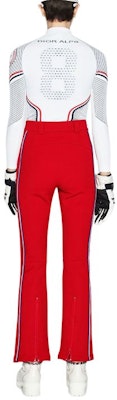 (W) DIOR 2022秋冬阿尔卑斯拼色条纹高腰滑雪裤红色女款 147P65B2120-X3905 Details for (W) DIOR 2022秋冬阿尔卑斯拼色条纹高腰滑雪裤红色女款 147P65B2120-X3905