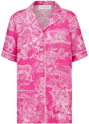 (W) 디올 FW22 디오리비에라 핑크 애니멀 프린트 여성 스트레이트 컷 셔츠 241V29F6621-X4856 Buy (W) 디올 FW22 디오리비에라 핑크 애니멀 프린트 여성 스트레이트 컷 셔츠 241V29F6621-X4856