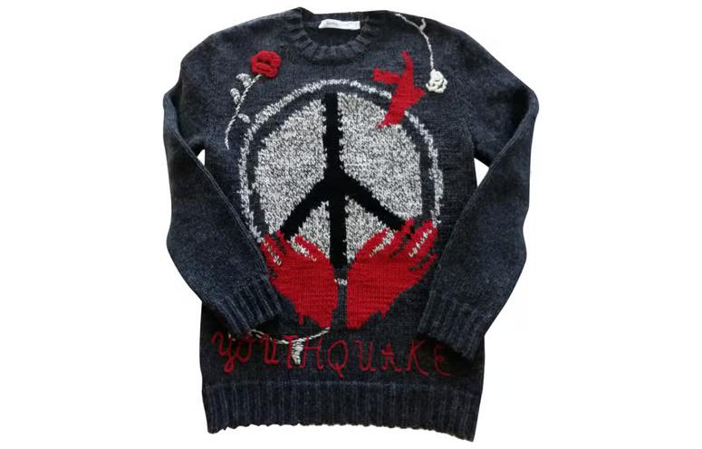 Order (W) Sudadera DIOR FW22 Oversized con Estampado de Letras Gris Oscuro. 854S47AM207/8812