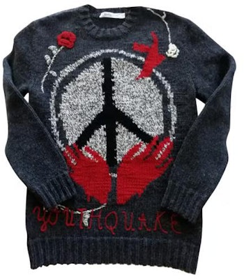 (W) Sudadera DIOR FW22 Oversized con Estampado de Letras Gris Oscuro. 854S47AM207/8812 Order (W) Sudadera DIOR FW22 Oversized con Estampado de Letras Gris Oscuro. 854S47AM207/8812