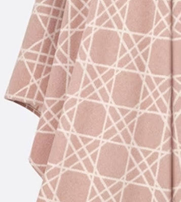 (W) DIOR 2022秋冬格纹字母logo流苏披肩斗篷。 21CAN370I006-C140 Cheap (W) DIOR 2022秋冬格纹字母logo流苏披肩斗篷。 21CAN370I006-C140