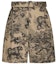 Order (Women) DIOR FW22 Totem Print High-Waist Relaxed Shorts Women Brown 257P40A3754-X1800
