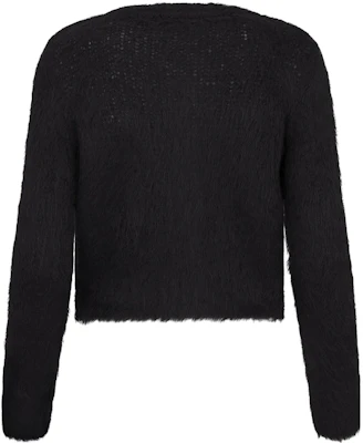 (W) DIOR FW23 Cárdigan Suéter Negro de Punto Manga Larga Cuello Redondo 354G04AM432-X9000 Lookbook (W) DIOR FW23 Cárdigan Suéter Negro de Punto Manga Larga Cuello Redondo 354G04AM432-X9000