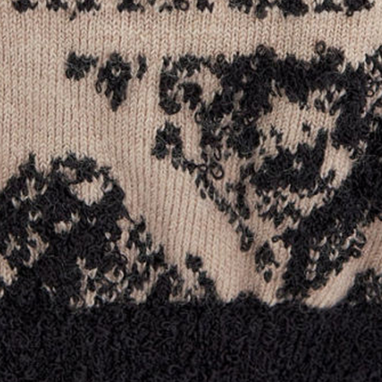 (Women) DIOR FW23  Black Pattern Print Zip-Up Casual Baseball Jacket 354V50AM205-X1830 圖 7