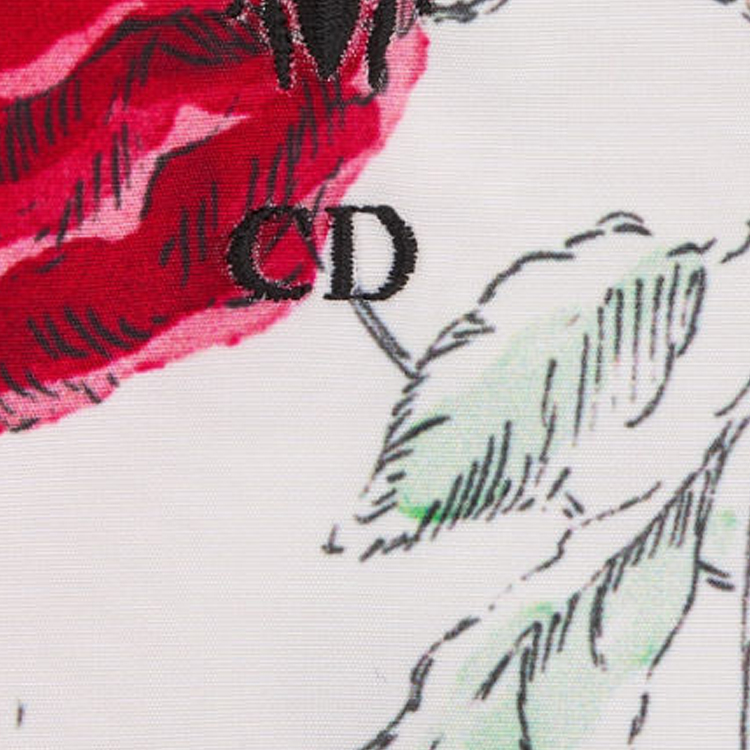 (Women) DIOR FW23  Floral Print Casual Jacket White 357C19A2263-X0834 圖 4