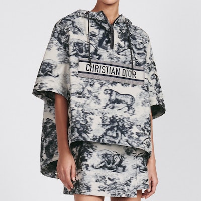 (Women) DIOR FW23 Logo Animal Print Short-Sleeve Hoodie Multicolor. 357C19A2996-X5830 Purchase (Women) DIOR FW23 Logo Animal Print Short-Sleeve Hoodie Multicolor. 357C19A2996-X5830