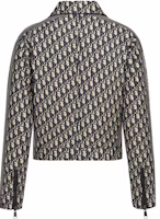 Shop (Women) DIOR FW23 Reversible Zip-Up Jacket Multicolor. 147V17A2968-X5803