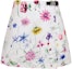 Order (Women) DIOR FW23 White Floral Print Buckle Casual Mini Skirt. 357P15A2263-X0834