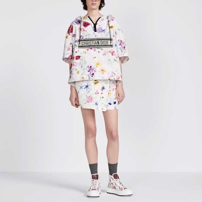 (Women) DIOR FW23 White Floral Print Buckle Casual Mini Skirt. 357P15A2263-X0834 Shop (Women) DIOR FW23 White Floral Print Buckle Casual Mini Skirt. 357P15A2263-X0834