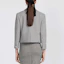 Details for (Women) Dior FW23 Houndstooth Pattern Short Jacket in Gray 351V34A1433-X9330
