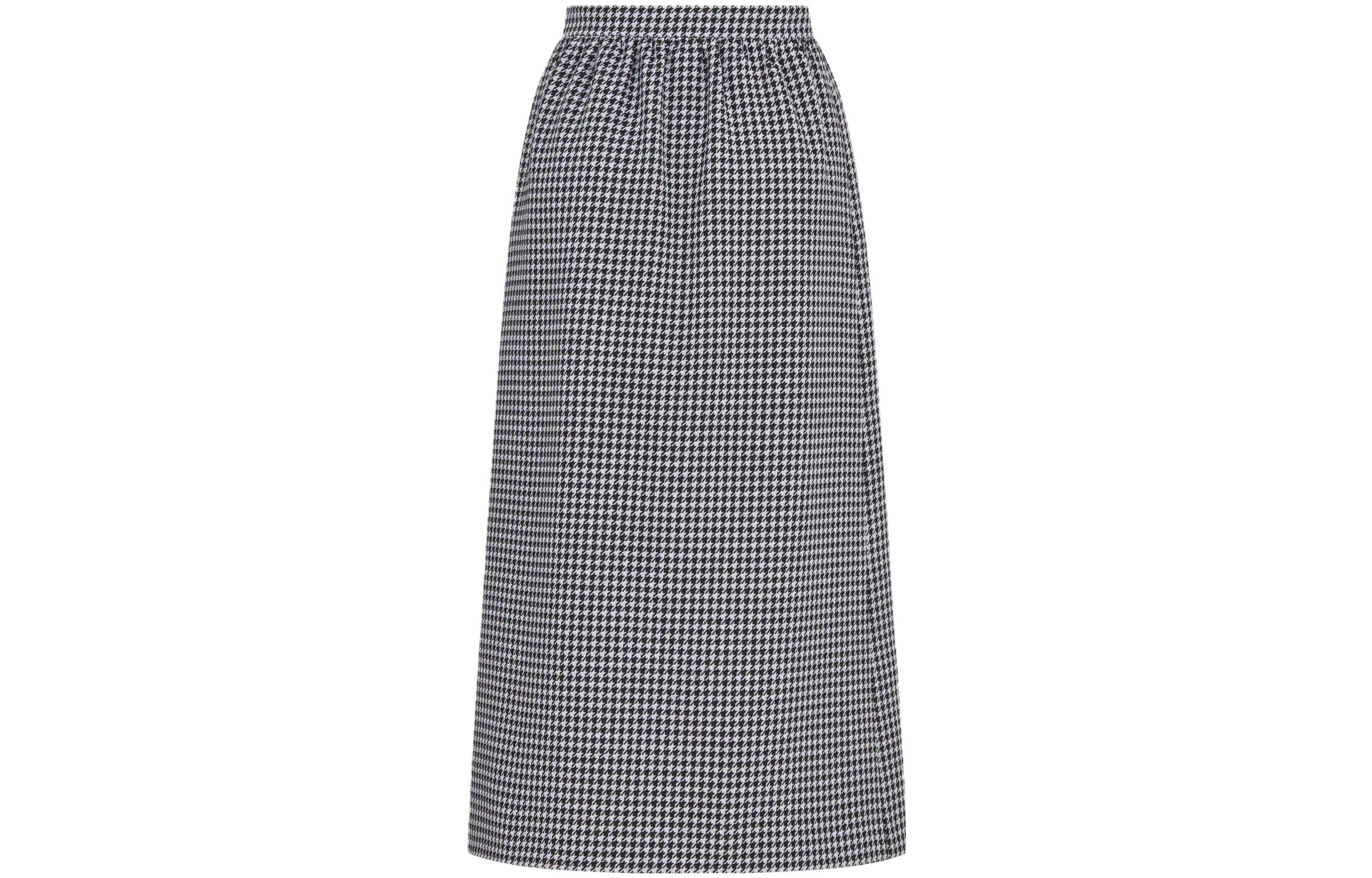 Lookbook (W) DIOR FW23 千鳥格紋直筒休閒裙 女款 多色款 351J01A1423-X9330