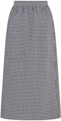 (Women) DIOR FW23 Houndstooth Print Straight Casual Skirt Women’s Multicolor. 351J01A1423-X9330 Lookbook (Women) DIOR FW23 Houndstooth Print Straight Casual Skirt Women’s Multicolor. 351J01A1423-X9330