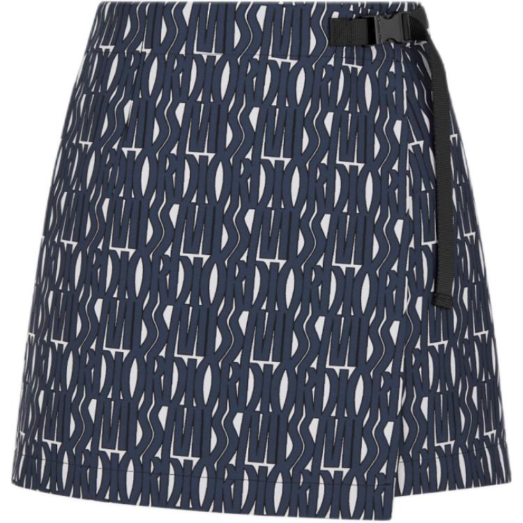 (Women) DIOR FW24  Logo Print Flared Casual Shorts Multicolor. 457P15A2170-X5805